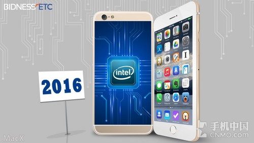 外媒曝光蘋(píng)果iPhone 7或?qū)⒋钶d英特爾芯片
