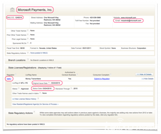 微軟擬成立支付公司：或加入移動支付巨頭大戰