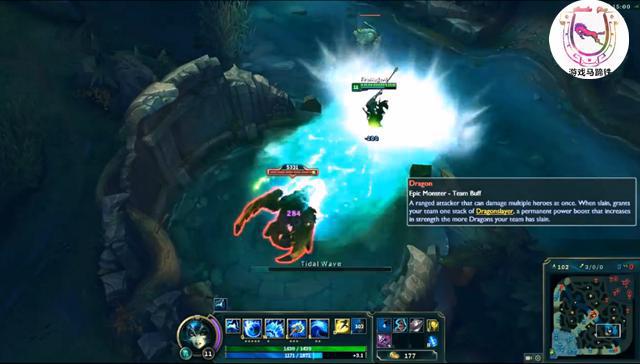 LOL超變態(tài)最新BUG：娜美無(wú)限大招 毀天滅地