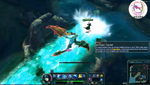 LOL超變態(tài)最新BUG：娜美無(wú)限大招 毀天滅地