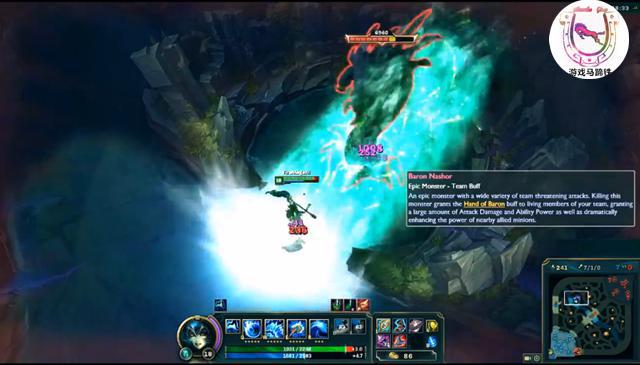 LOL超變態(tài)最新BUG：娜美無(wú)限大招 毀天滅地