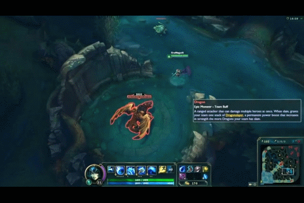 LOL美服新版驚現(xiàn)嚴(yán)重BUG：拉克絲大招無CD秒殺大龍！