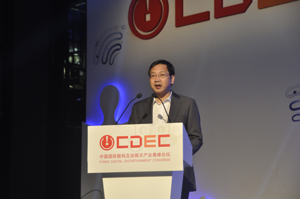 朱芝松:上海游戲銷售收入達377億