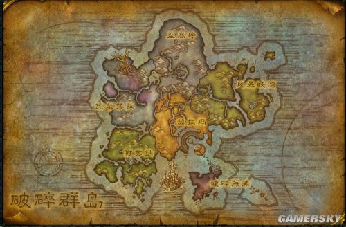 《魔獸世界:軍團再臨》新區域破碎群島預覽 探索上古遺跡