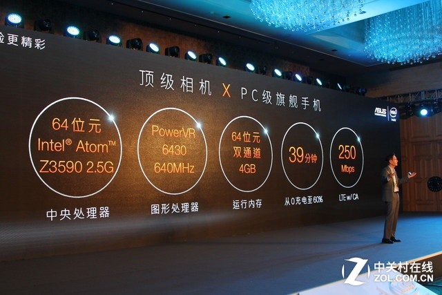 3倍光學(xué)變焦拍照神器 華碩鷹眼手機發(fā)布