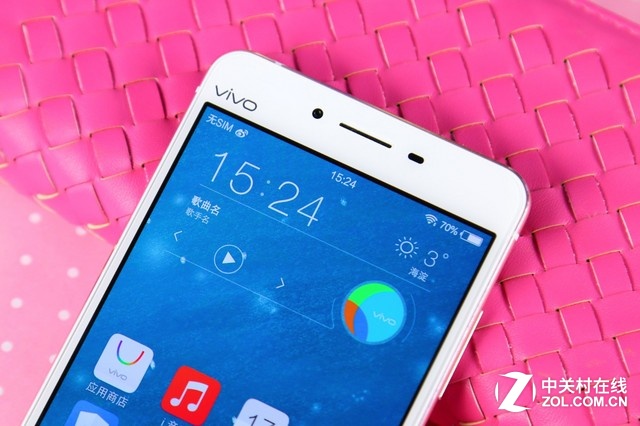 粉嫩迷人 玫瑰金版vivo X6Plus真機圖賞