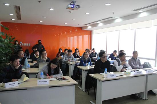 新浪創(chuàng)業(yè)訓(xùn)練營聽課現(xiàn)場(chǎng)