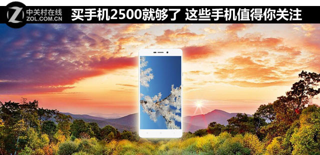 買(mǎi)手機(jī)2500就夠了 這些手機(jī)值得你關(guān)注 