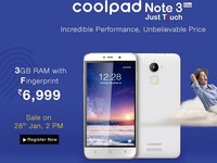 3GB內(nèi)存+指紋識(shí)別 酷派新機(jī)印度售價(jià)680元