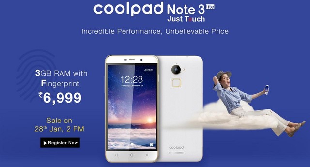 3GB內存+指紋識別 酷派新機印度售價680元
