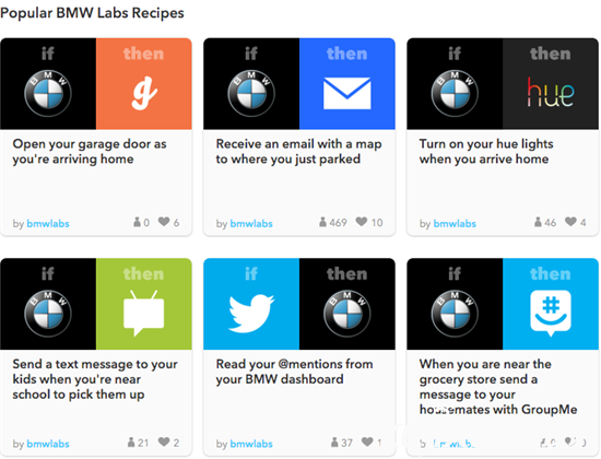 寶馬智能汽車最新最有趣的服務：一切智能連接！