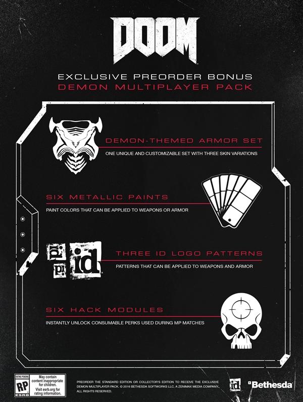 10年堅守Bethesda毀滅戰士4于5月發售