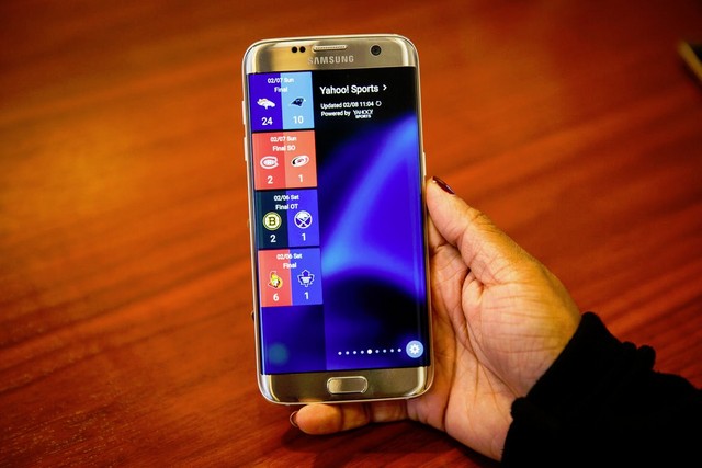 豐富曲面功能 三星Galaxy S7 Edge真機(jī)圖賞