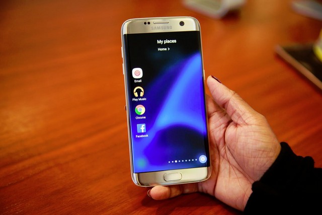 豐富曲面功能 三星Galaxy S7 Edge真機(jī)圖賞