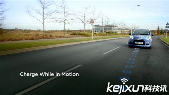 高通推新型無線充電技術(shù)：在路上給電動(dòng)汽車充電！