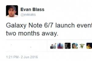 三星Note6/7發(fā)布時(shí)間鎖定8月初 機(jī)皇將臨!