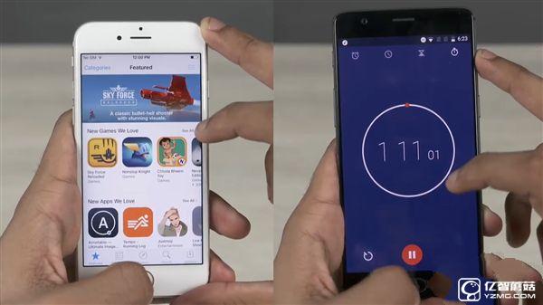 一加3對比iPhone 6S速度測試:遺憾落敗