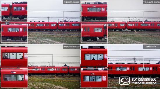 四款65智能電視畫質對比 四款65智能電視畫質對比