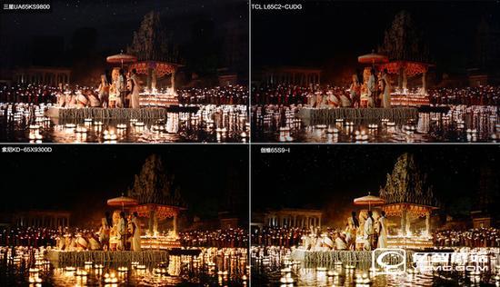四款65智能電視HDR對比 四款65智能電視HDR對比