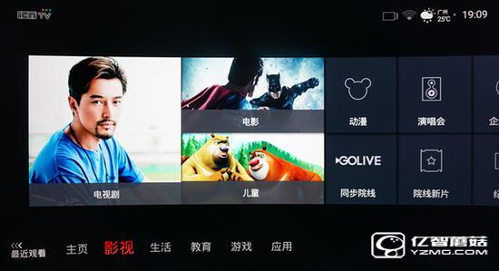 四款65智能電視資源對比 四款65智能電視資源對比