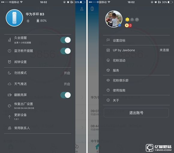 華為手環(huán)B3深度評測 甩小米手環(huán)2好多條街