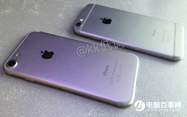 iPhone7與iPhone 6s真機對比圖來了！