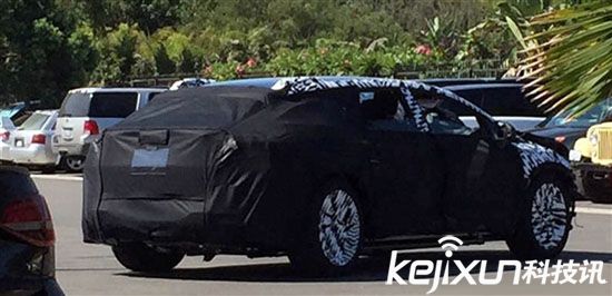 樂視電動車路面測試曝光 酷似特斯拉MODEL X