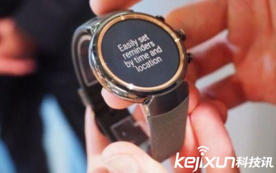 華碩發布圓款智能手表ZenWatch 3 顏值巔峰！