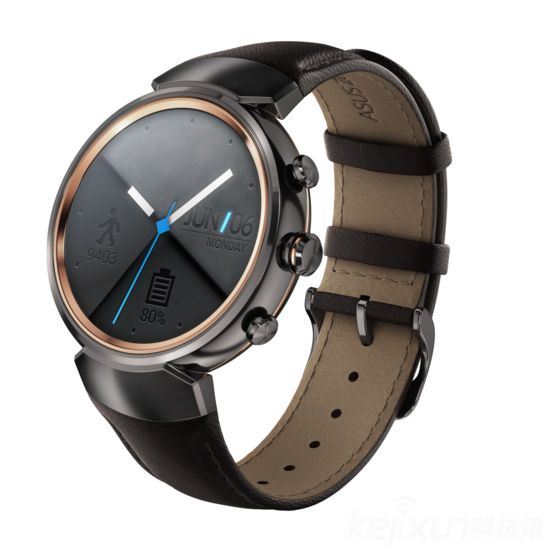 華碩發布圓款智能手表ZenWatch 3 顏值巔峰!