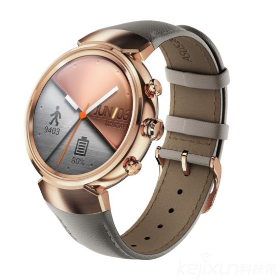 華碩發布圓款智能手表ZenWatch 3 顏值巔峰!