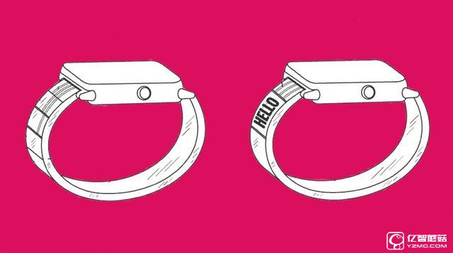 蘋果新專利：表帶不僅能變色還可以顯示信息