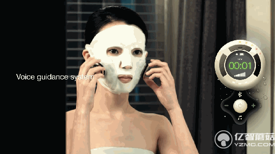 韓國智能面膜Secret 810:可通過手機調(diào)節(jié)振動模式