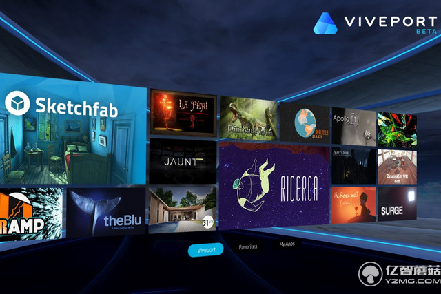 HTC VR應用商店登陸Android平臺 明年發消費者版