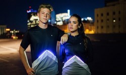 如何安全的夜跑 老司機送你一件帶LED燈的HNTS服裝