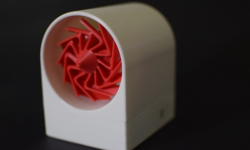 移動電源內(nèi)置風力發(fā)電機   這才是真正的“邊騎邊充電”