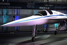 XB-1超音速民用機亮相 時速2335公里
