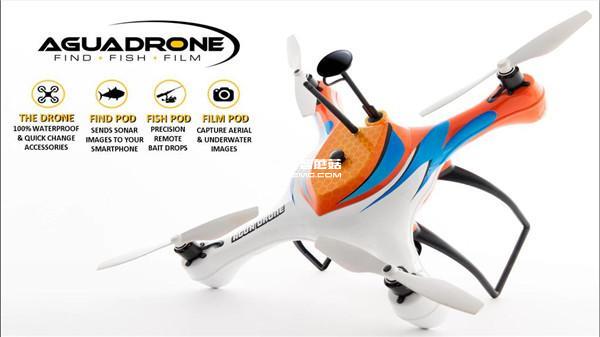 釣不到魚？試試這款聲吶探魚無人機