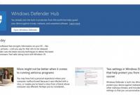 微軟發布Windows 10 Windows Defender中心