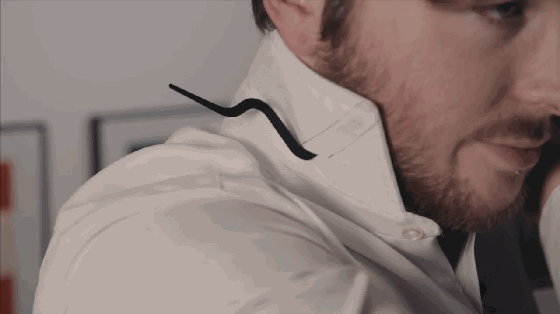 襯衫領子塌太猥瑣？戴上這個棍兒讓領子硬起來