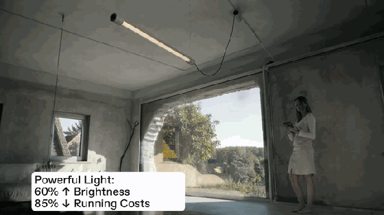 這燈不會打攪你的美事 能和你同起同睡一同工作