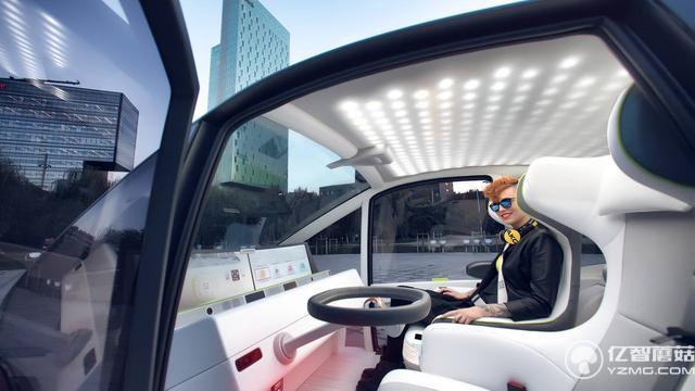 給電動汽車安上VR/AR窗戶是什么體驗?有點像客廳