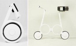 如何優雅地變成焦點?從背里掏出一輛電動車就行