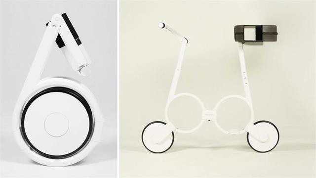 如何優雅地變成焦點?從背里掏出一輛電動車就行