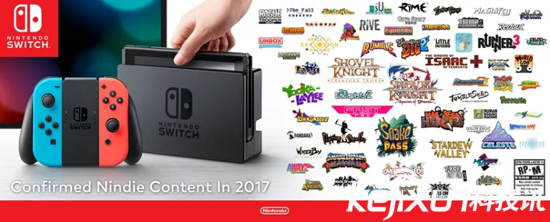 任天堂Switch：最新60+款獨立游戲支持！