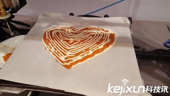 人工智能機器人3D打印披薩 僅需6分鐘