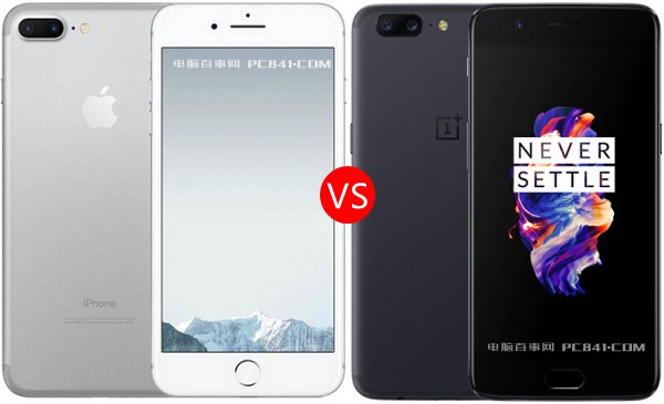 一加5和iPhone7 Plus哪個好?蘋果7P與一加5區別對比