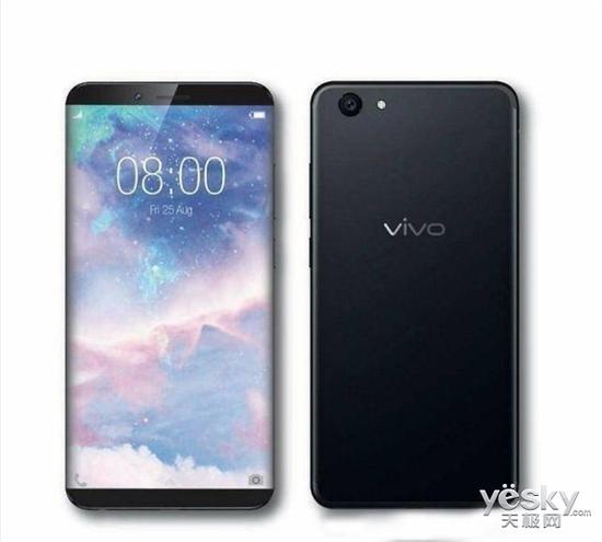 全面屏手機vivo X20曝光:支持DSP逆光拍攝