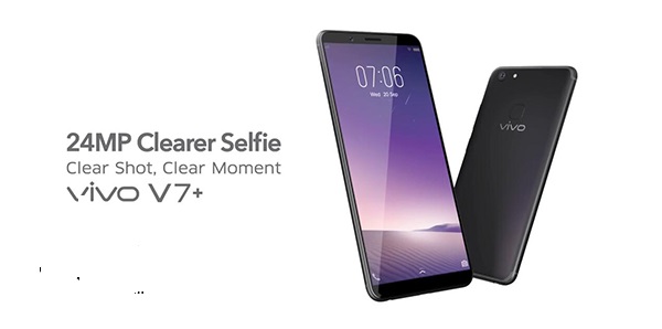 vivo V7+印度正式發布:全面屏設計 前置2400萬攝像頭