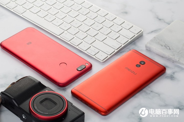 小米5X紅色版和魅藍Note6猩焰紅對比圖賞 哪個好看?