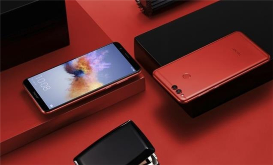 榮耀7X海外版CES 2018上發布 新增紅色版本